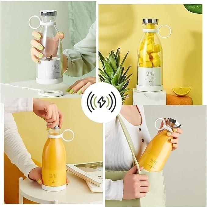 Portable Rechargeable Mini Juice Blender – Blend Anywhere, Anytime!