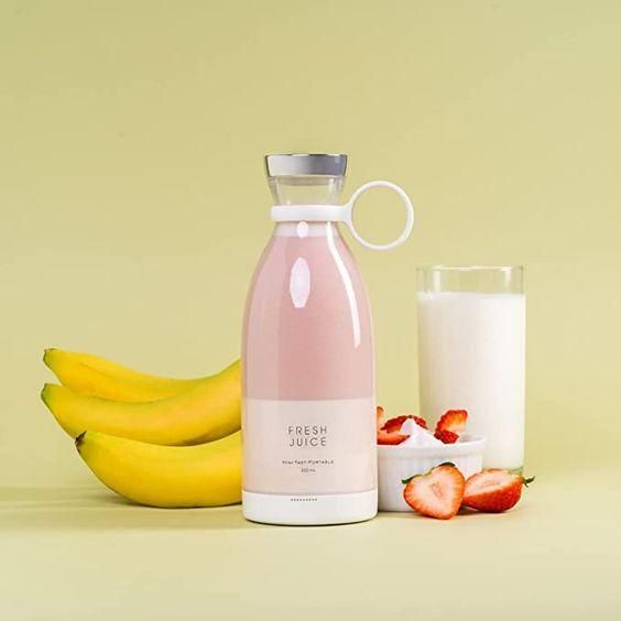 Portable Rechargeable Mini Juice Blender – Blend Anywhere, Anytime!